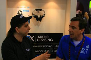 Co-host Scott Ertz, interviewing Nox Audio at CES '11